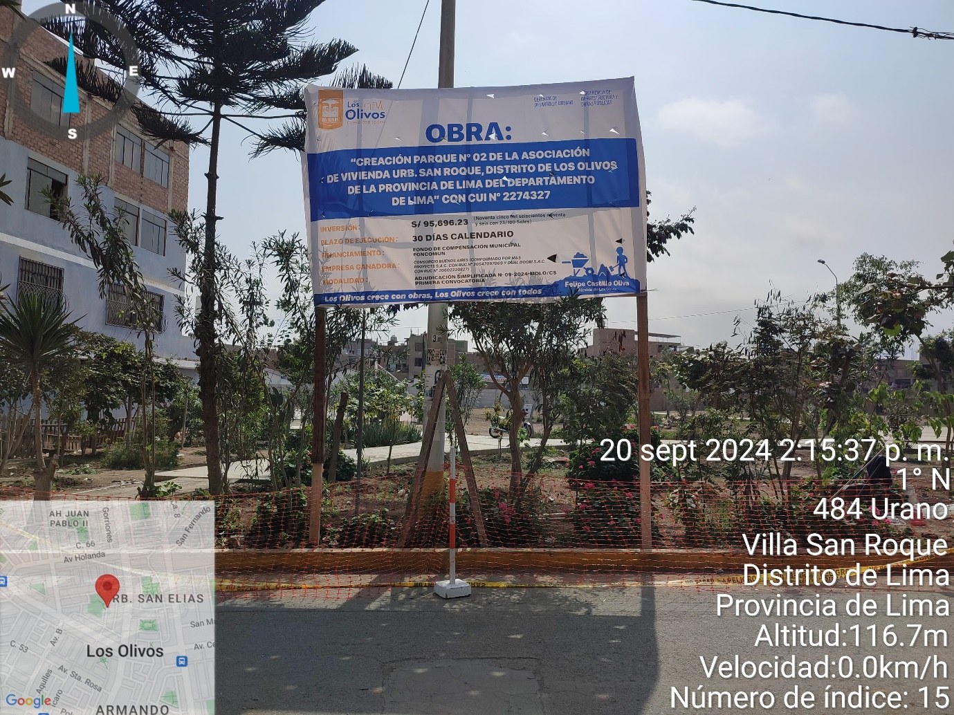 Parque N°02 – Urb. San Roque